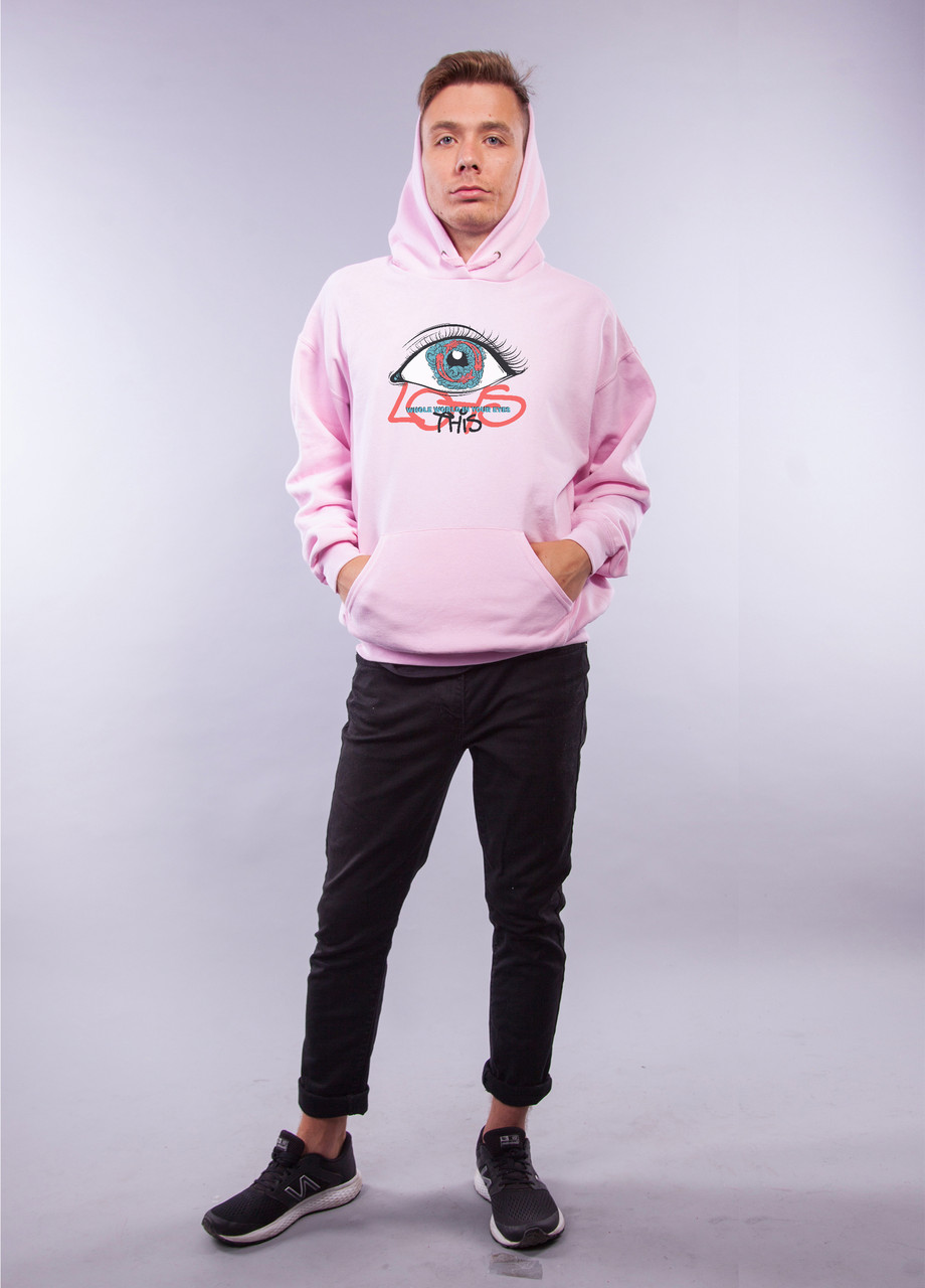 

Толстовка розовая LOYS "In Your Eyes" XXL