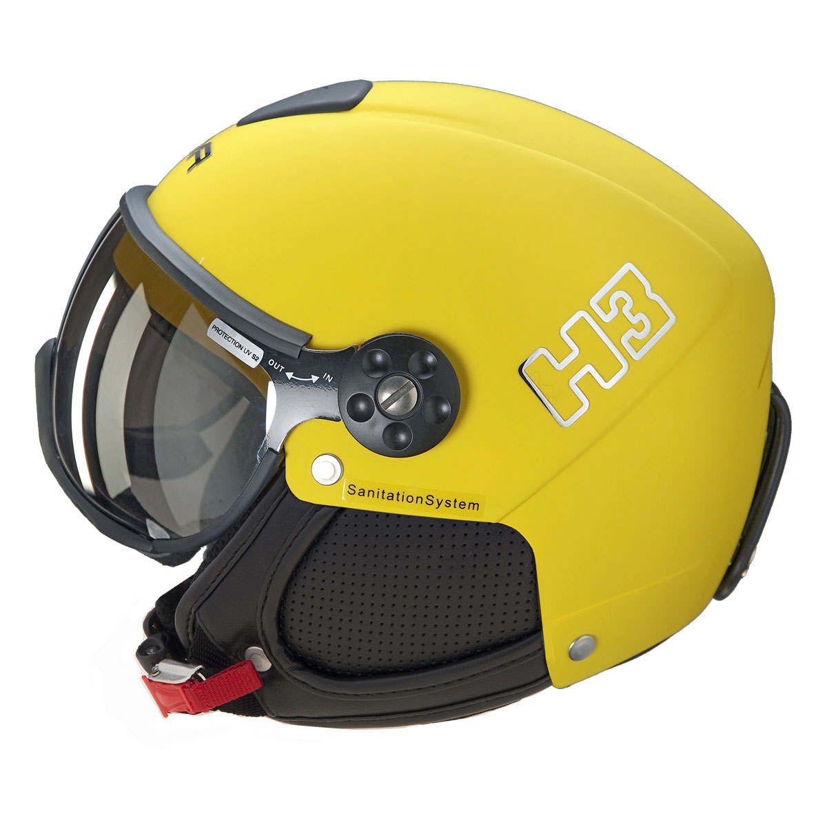 

Шлем для горных лыж HMR helmets Colori H3 Giallo с визором Yellow M 005