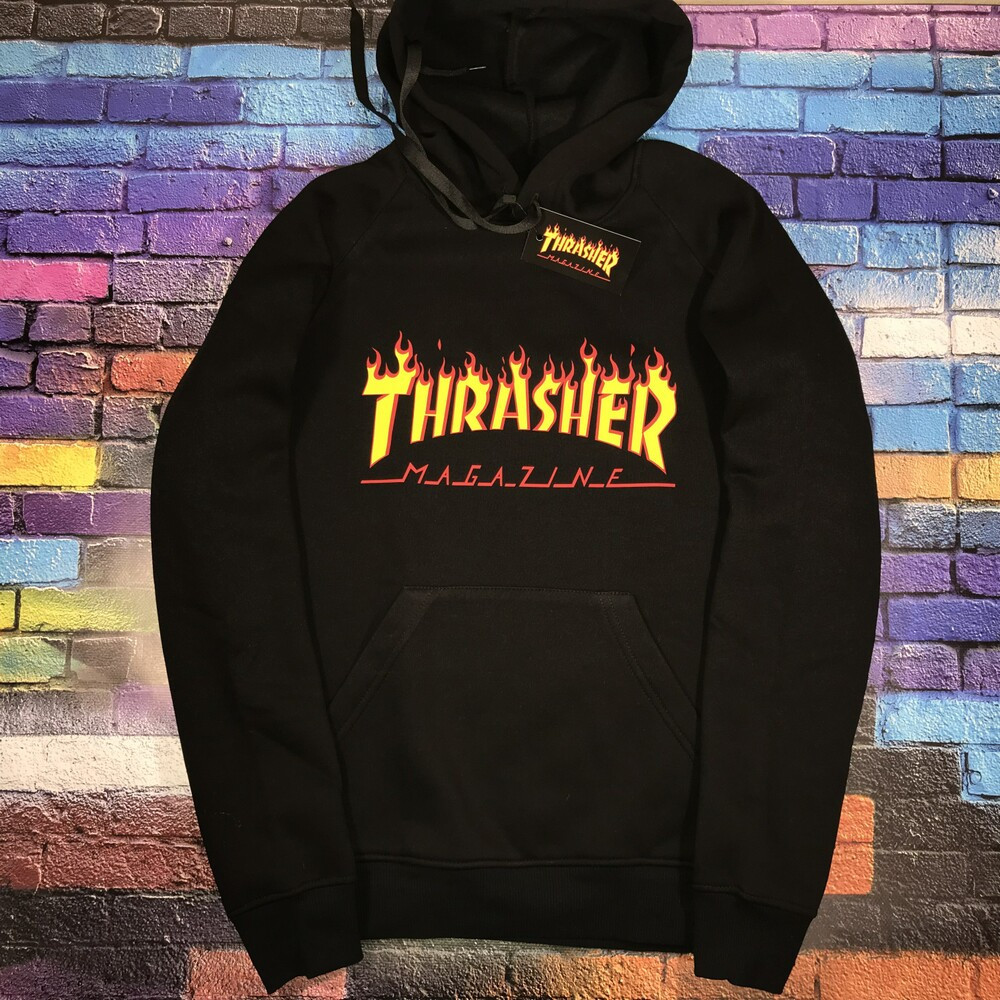 

Толстовка чёрная LOYS Thrasher XXL