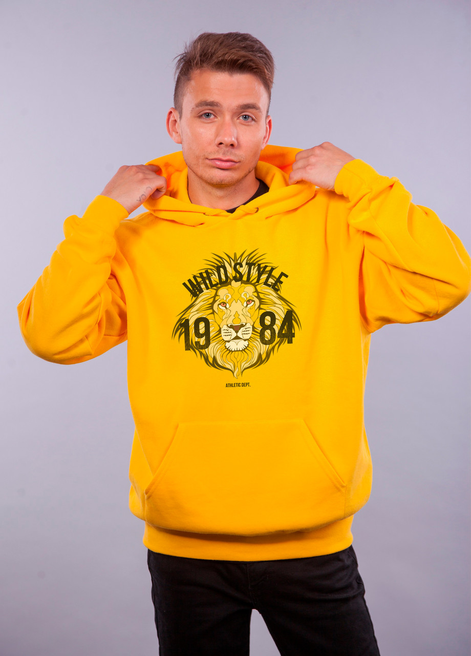 

Толстовка жёлтая LOYS "Lion Wildestyle" XXL