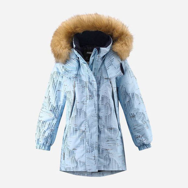 Акция на Дитяча зимова термо куртка для дівчинки Reima Silda 521640-6187 92 см от Rozetka