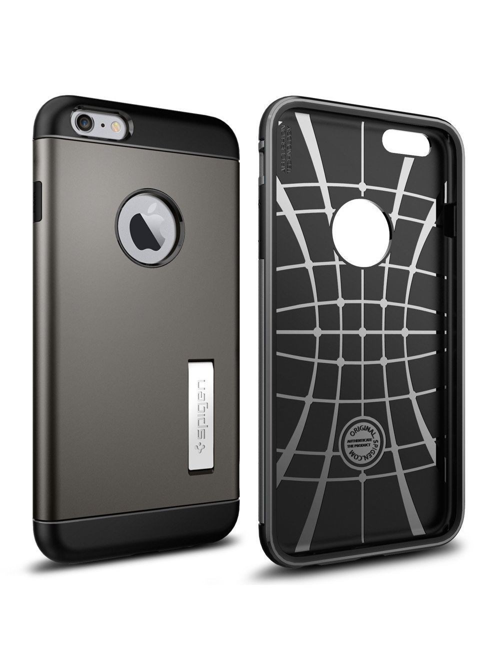 

Противоударный чехол Spigen Slim Armor Gunmetal IPHONE 6S PLUS / 6 PLUS