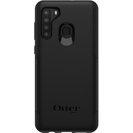 

Противоударный защитный чехол бампер OtterBox Commuter Series Lite Black для Samsung Galaxy A21