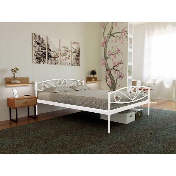 

Кровать Milana-2 Метакам 180х190 см. Белый