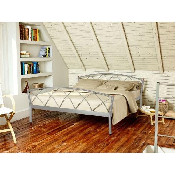 

Кровать Jasmine-2 Метакам 120х190 см. Алюминий