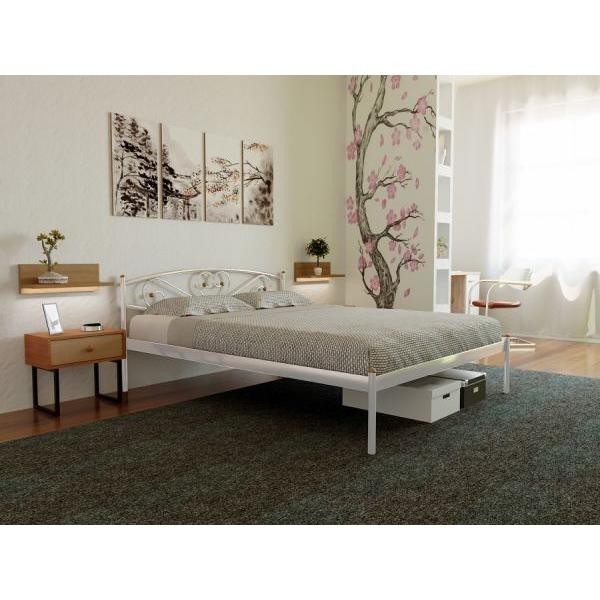 

Кровать Milana-1 Метакам 180х200 см. Алюминий