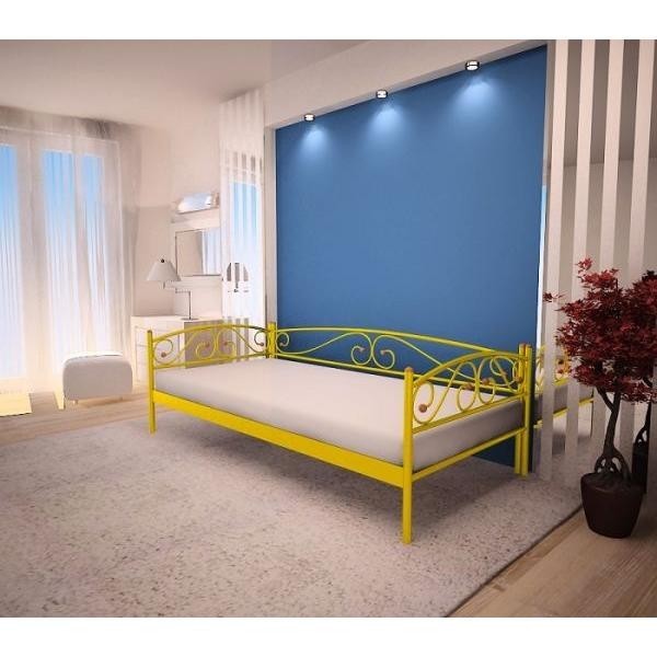 

Кровать Verona Lux Метакам 140х190 см. Желтый