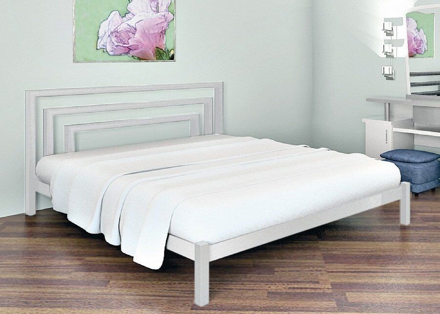 

Кровать Brio-1 Метакам 180х200 см. Белый