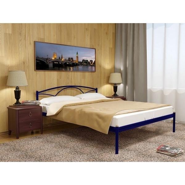 

Кровать Palermo-1 Метакам 80х200 см. Синий