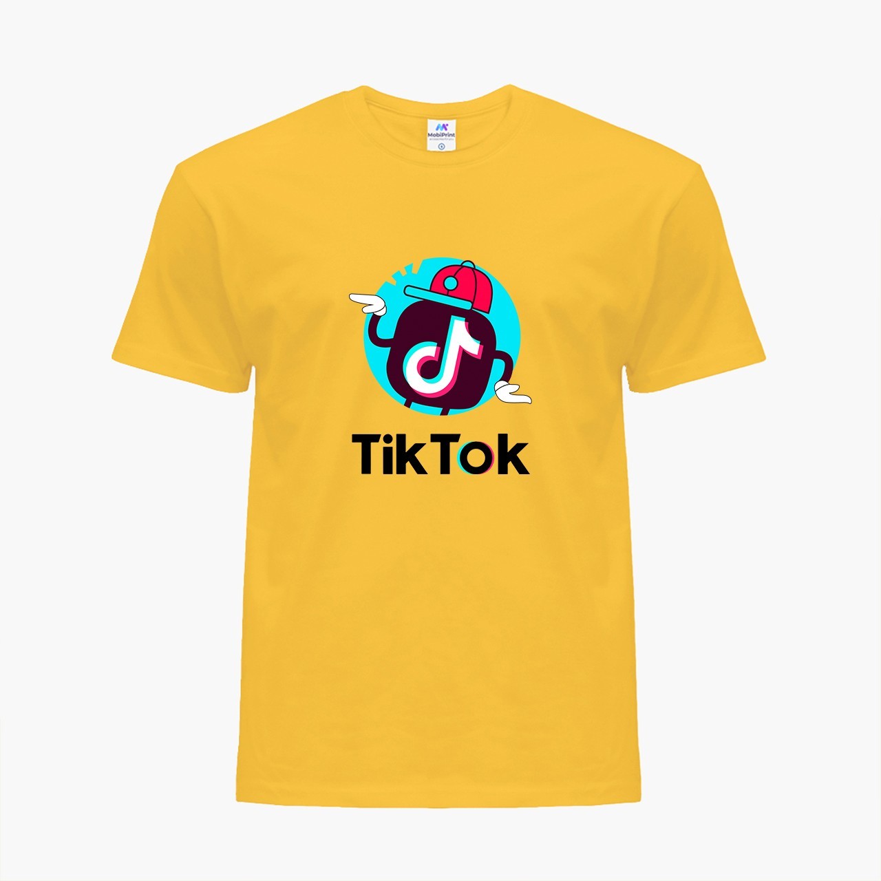 

Детская футболка ТикТок (TikTok) (25186-1712) 134-140 см Хлопок Желтый