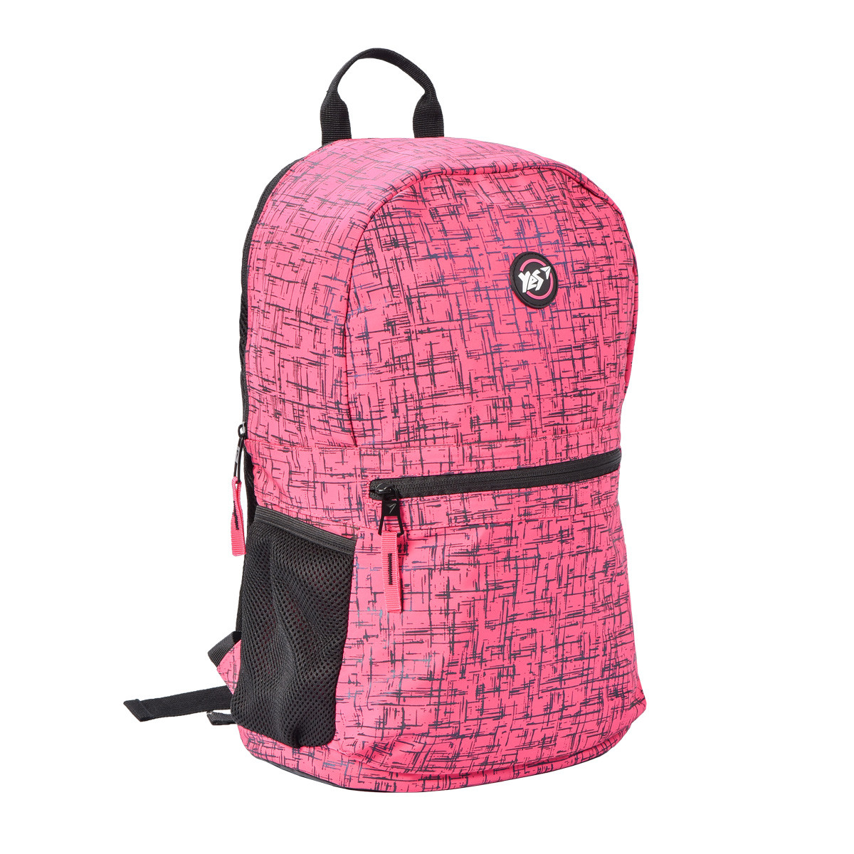 

Рюкзак молодежный YES R-09 "Сompact Reflective" розовый
