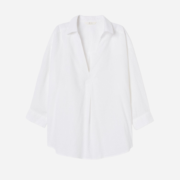 

Блузка H&M 2504-8170861 XS Белая