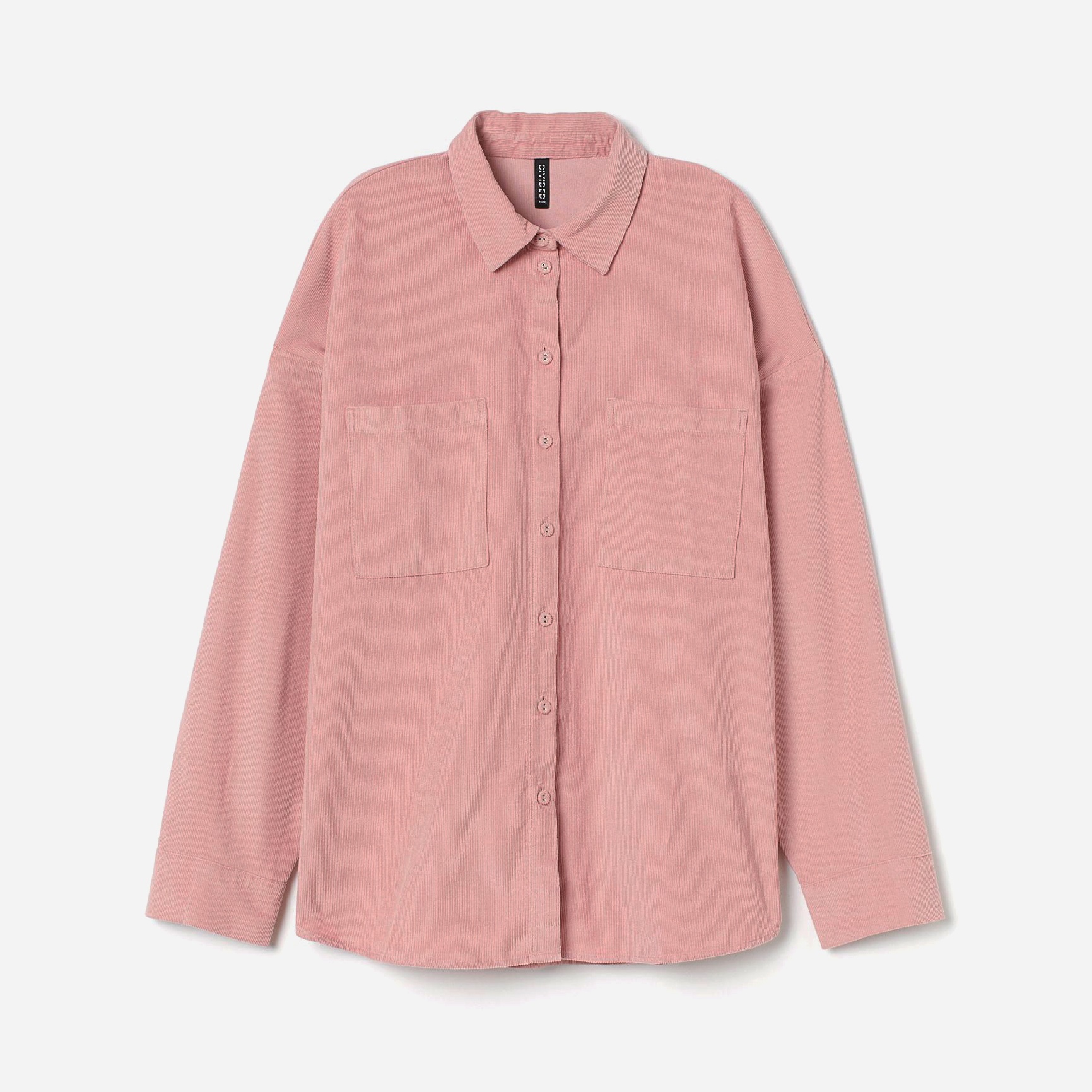 

Рубашка H&M Divided 2504-8717102 M Бледно-розовая