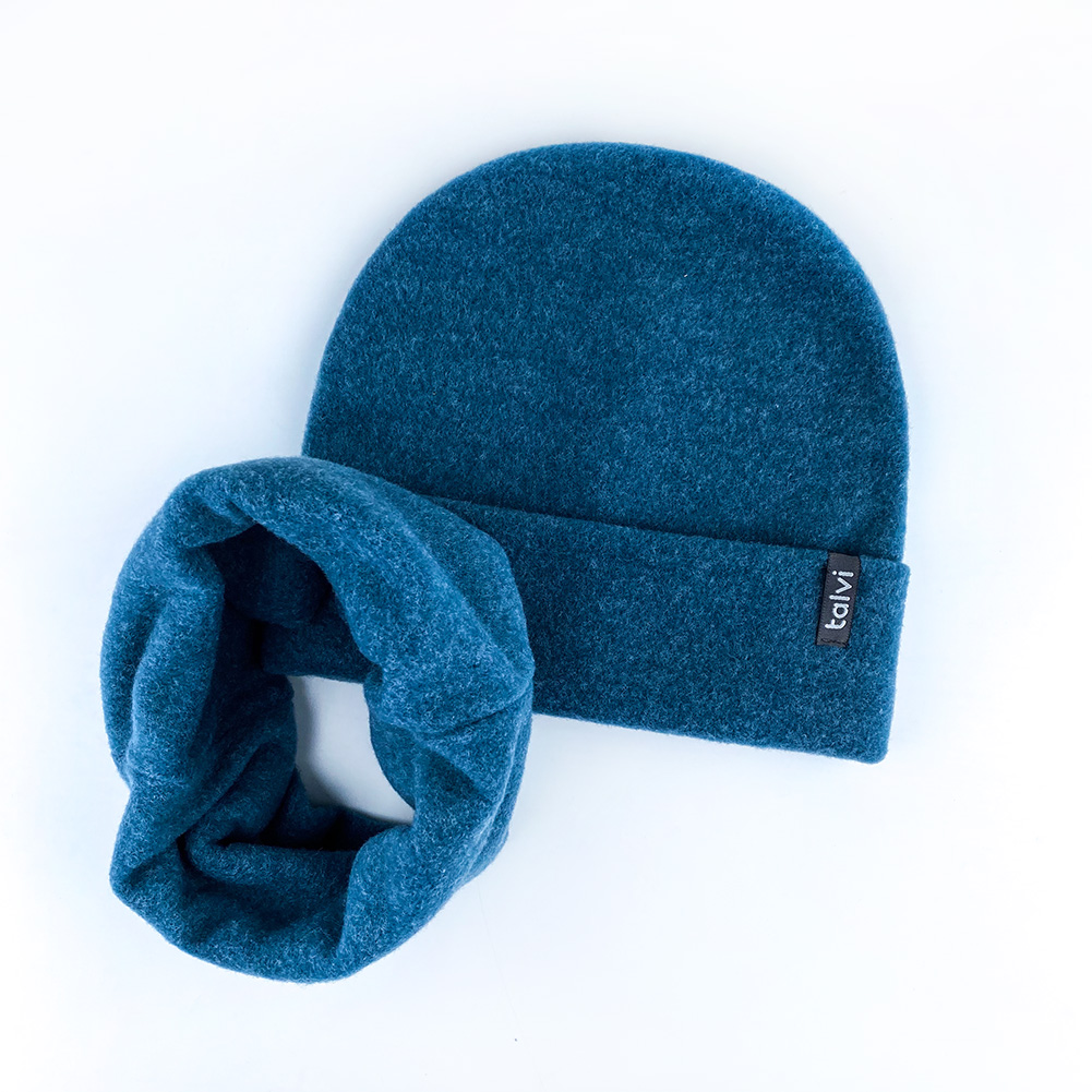 

Комплект Шапка и Хомут Менди 52-56см 01527 Джинс Talvi