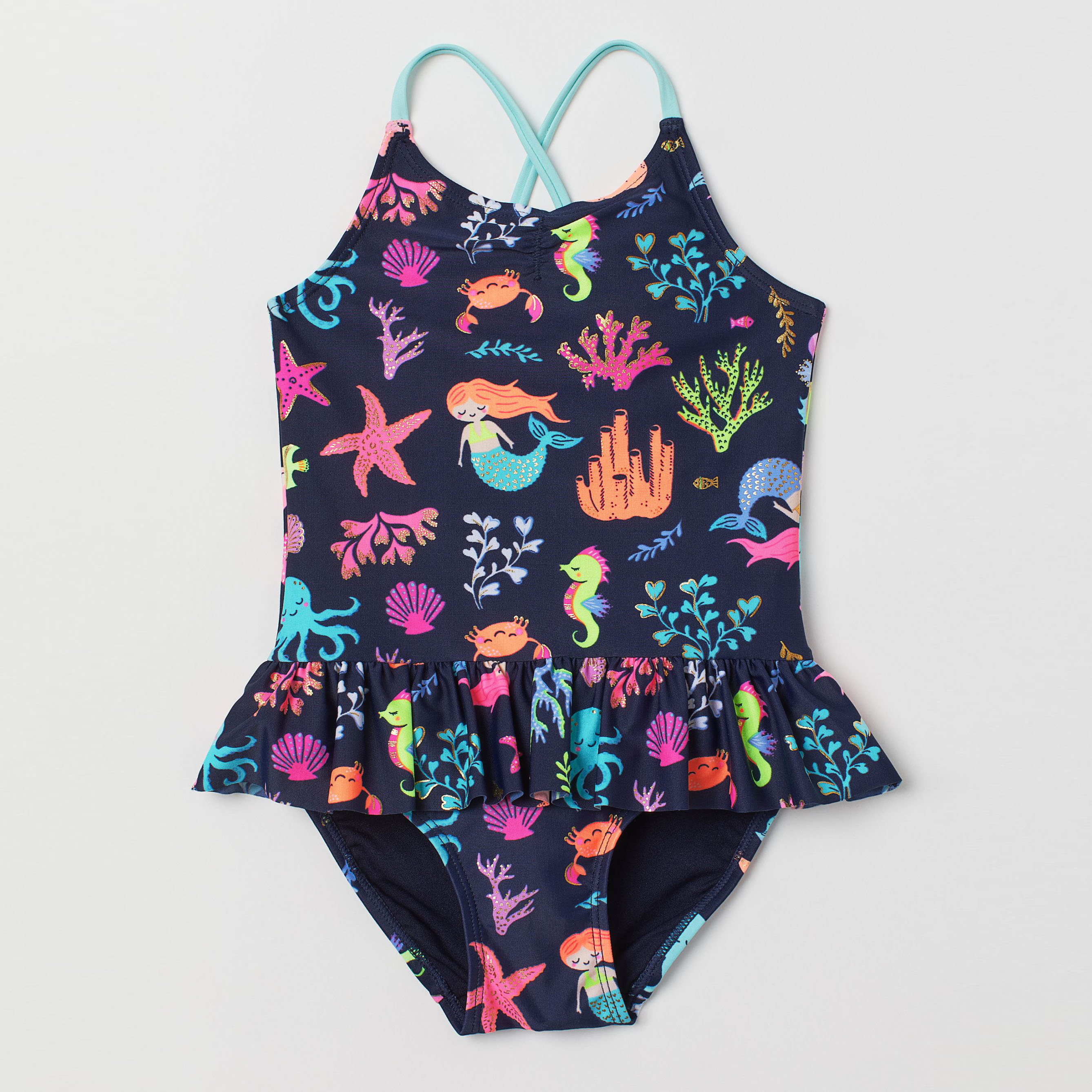

Купальник H&M 0720538-9 92 см Синий