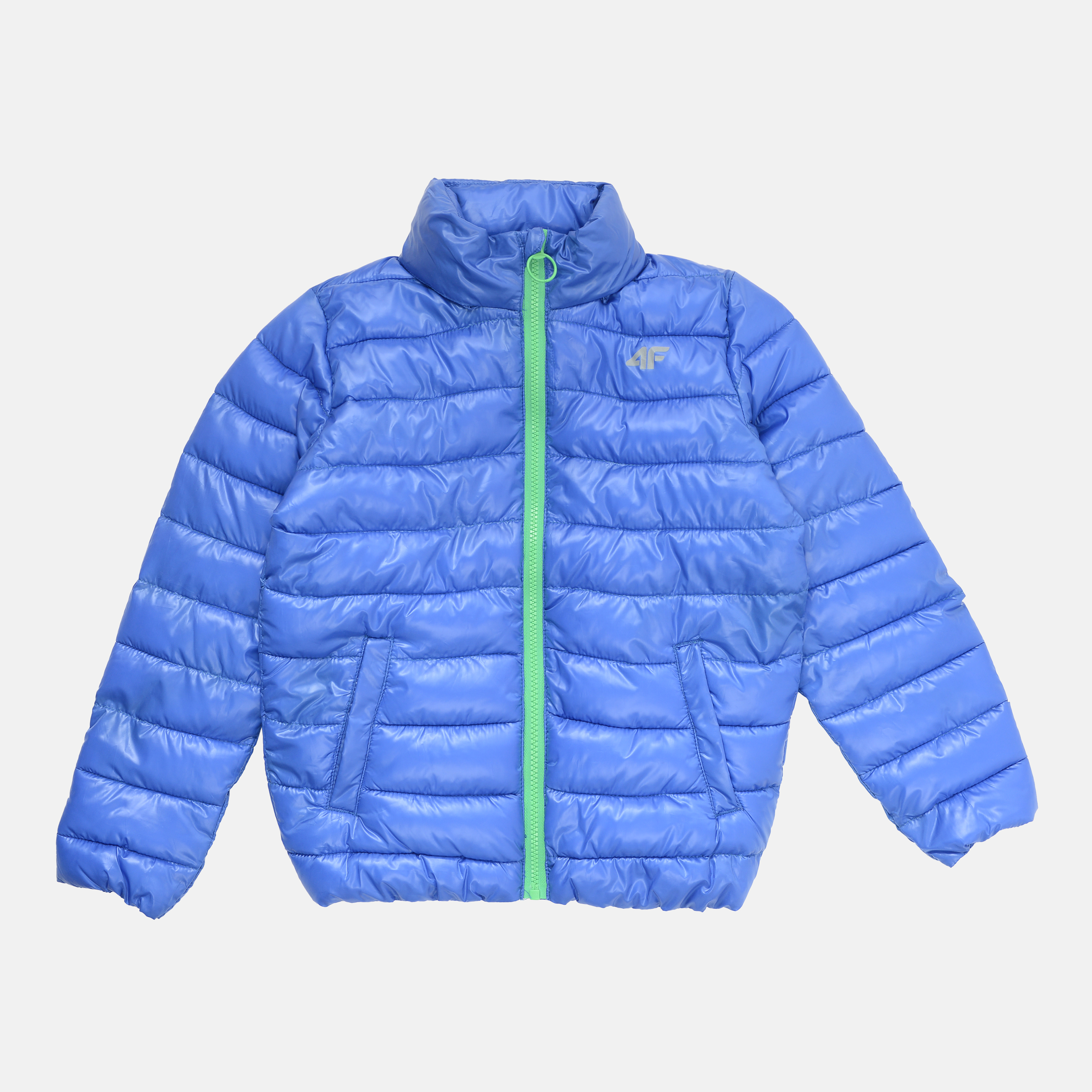Акция на Демисезонная куртка детская 4F HJL21-JKUMP001 146 см Синяя (5903609024314) от Rozetka UA