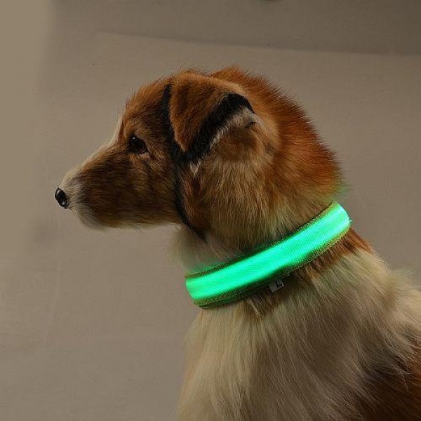 

Ошейник LED dogik светящийся узкий для небольших собак и кошек 0.5 м