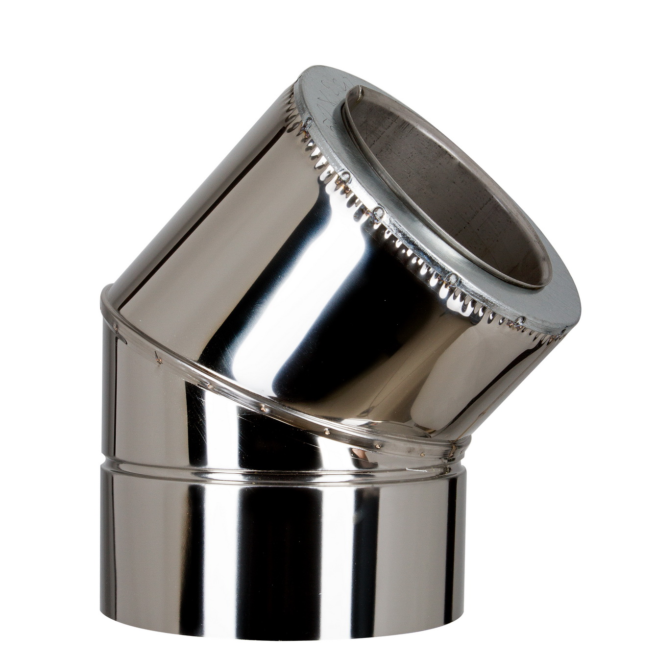 

Колено Лира-ЛТД двустенное (термо) 45° Ф110/180 нержавеющая сталь AiSi321 ≠0,8мм