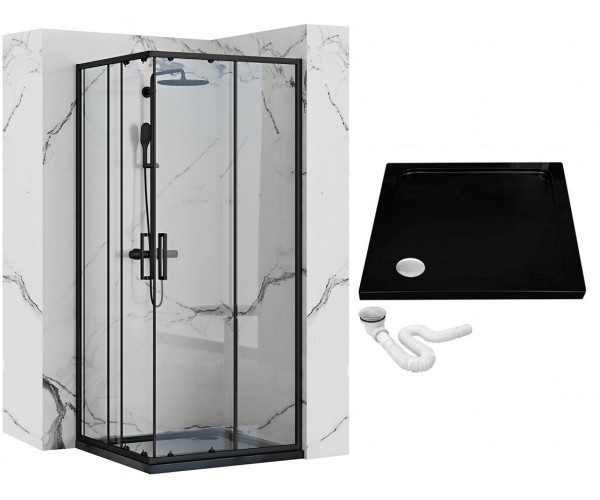 

Душевая кабина Rea PUNTO 90x90 + поддон (REA-K48011)