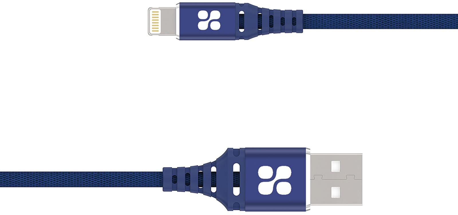 Акція на Кабель Promate NerveLink-i USB/Lightning MFI 2.4А 1.2 м Blue (nervelink-i.blue) від Rozetka UA