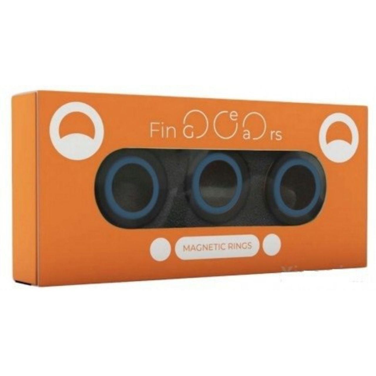 

Магнитные кольца FinGears Magnetic Rings Sets Size M Black-Blue