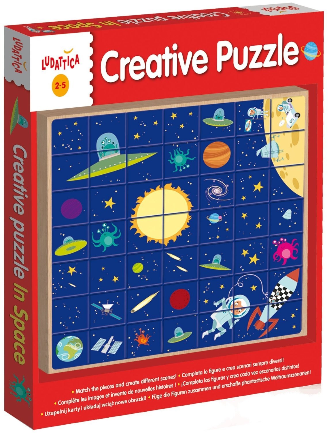 

Игровой набор LISCIANI GIOCHI LUDATTICA деревянный IN SPACE 49981