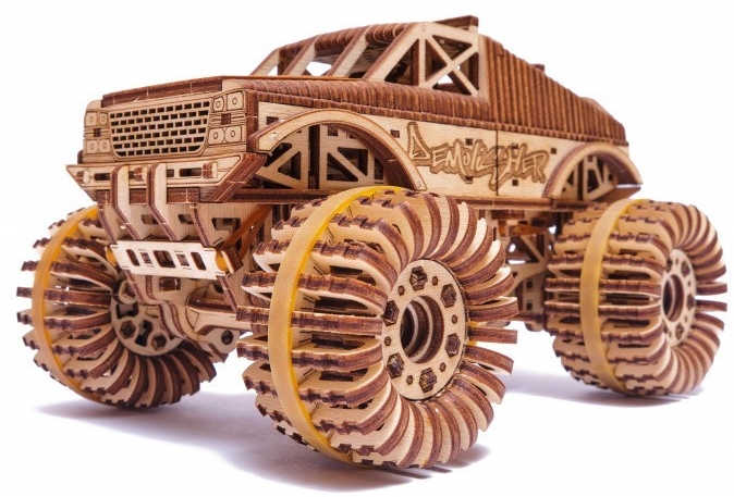 

Деревянный 3D конструктор "Монстр-Трак" Wood Trick