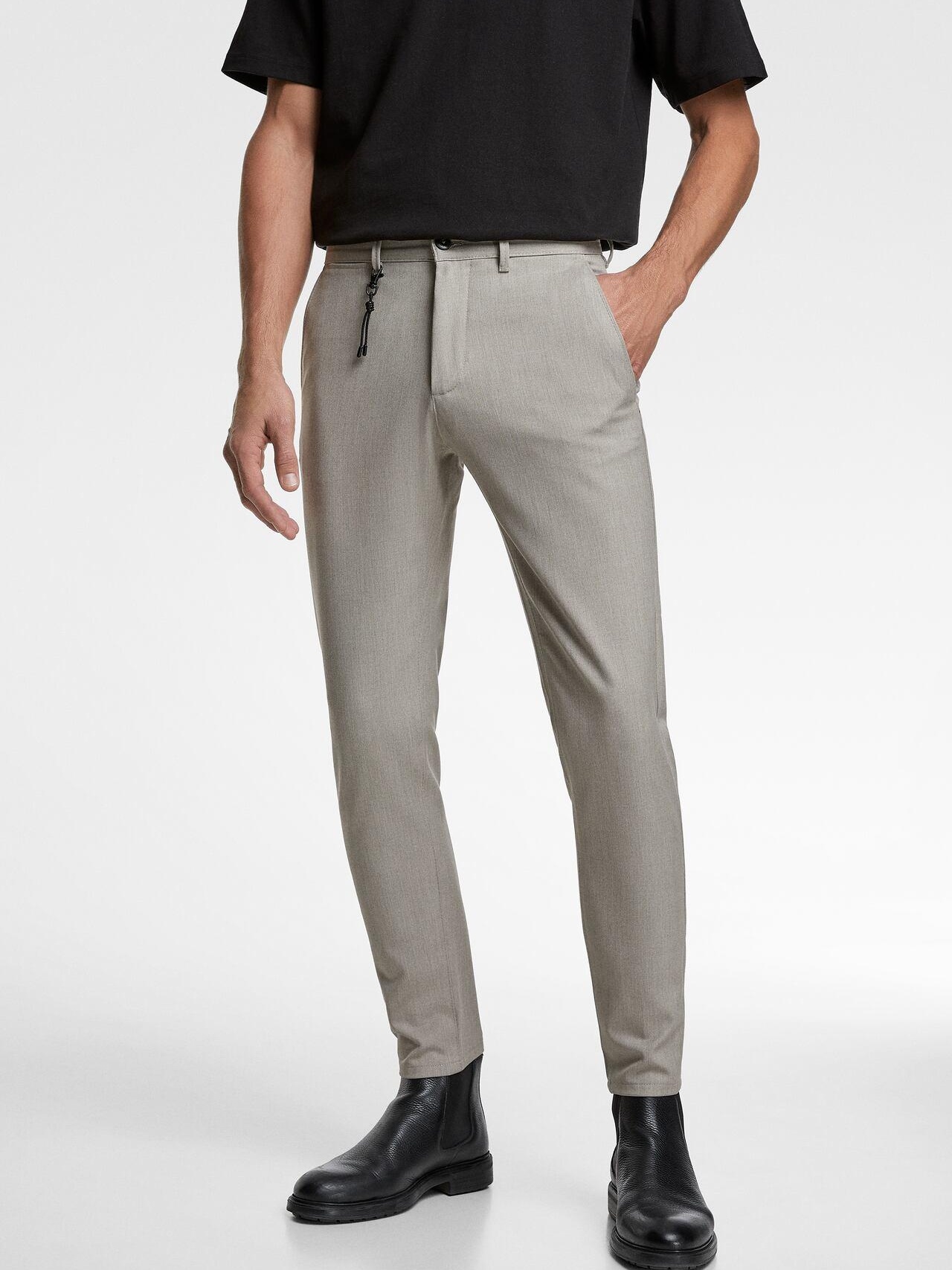 

Брюки Zara 0706/321/711-ACWW 46 Светло-серые
