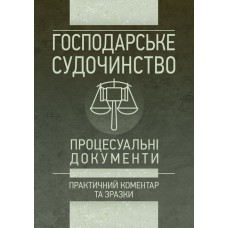 

Господарське судочинство. Процесуальні документи. Практичний коментар та зразки.