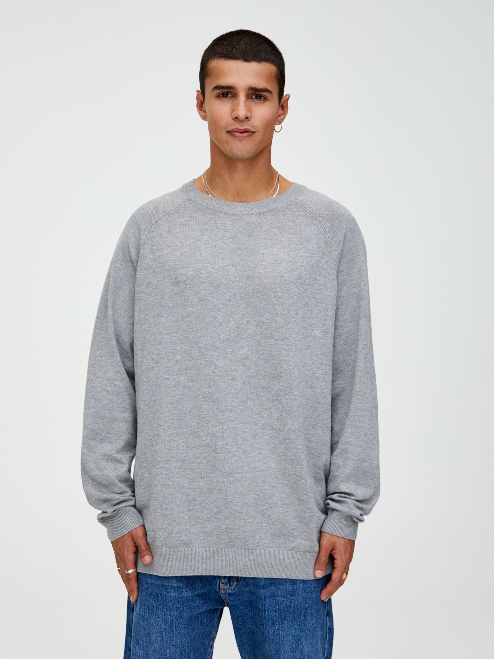 

Джемпер Pull & Bear 9558/501/827-ABKU XL Серый