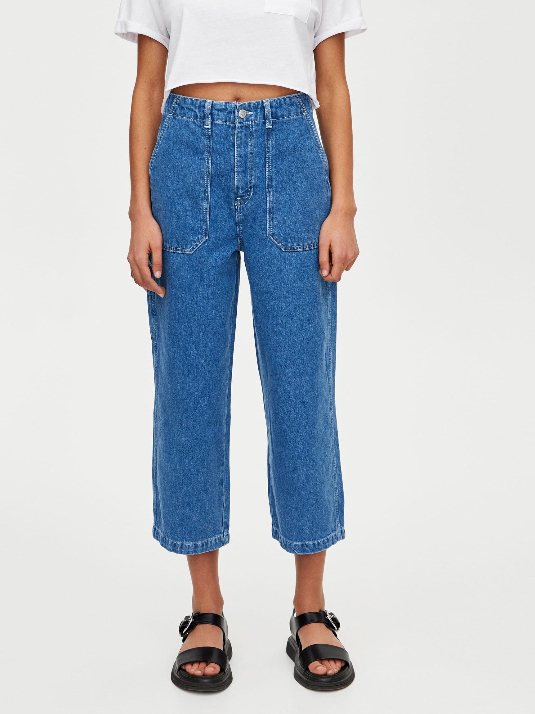 

Джинсы Pull & Bear 9682/300/400-ACWX 38 Светло-синие