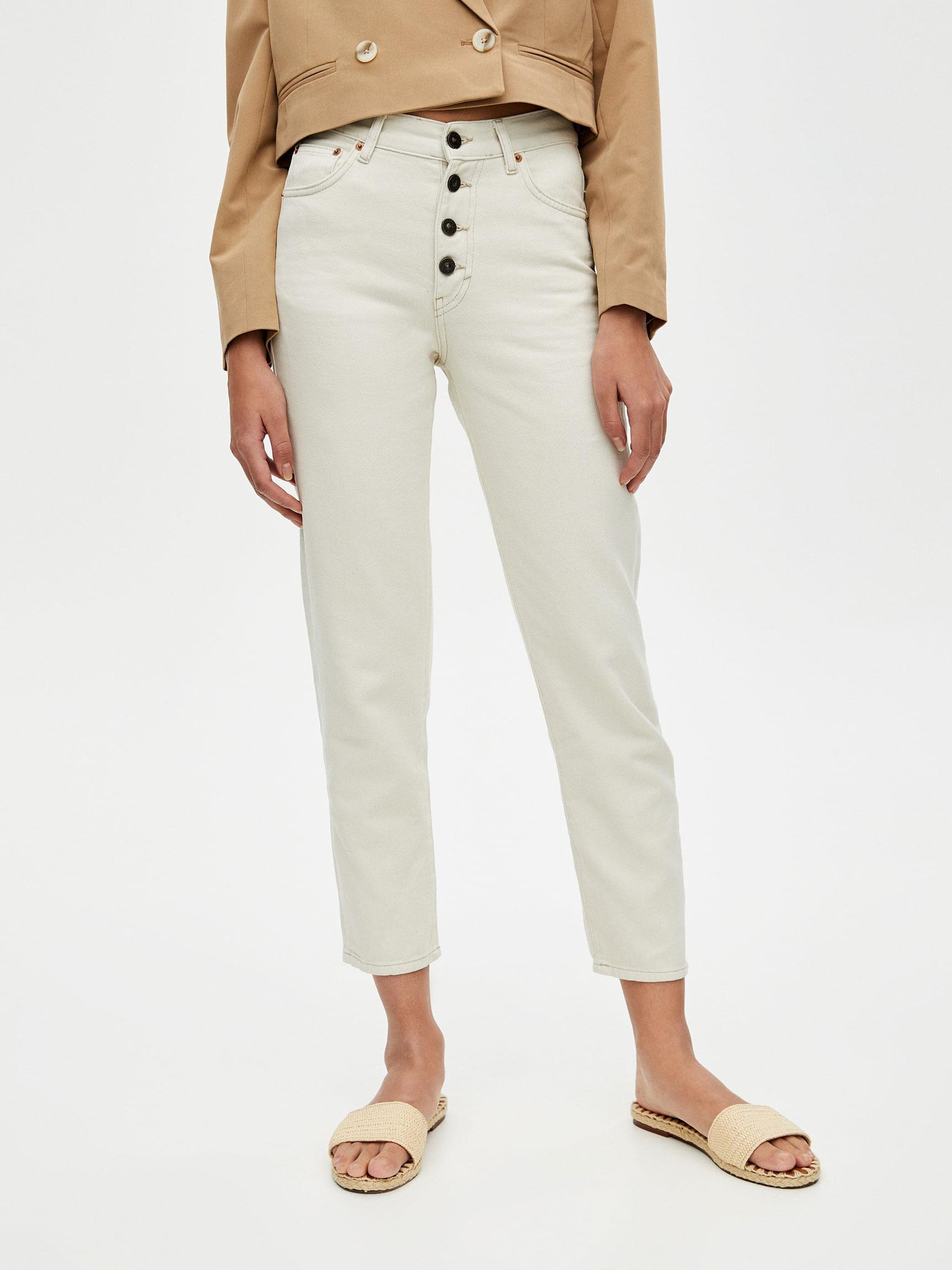 

Джинсы Pull & Bear 9680/334/712-ACWJ 36 Светло-бежевые