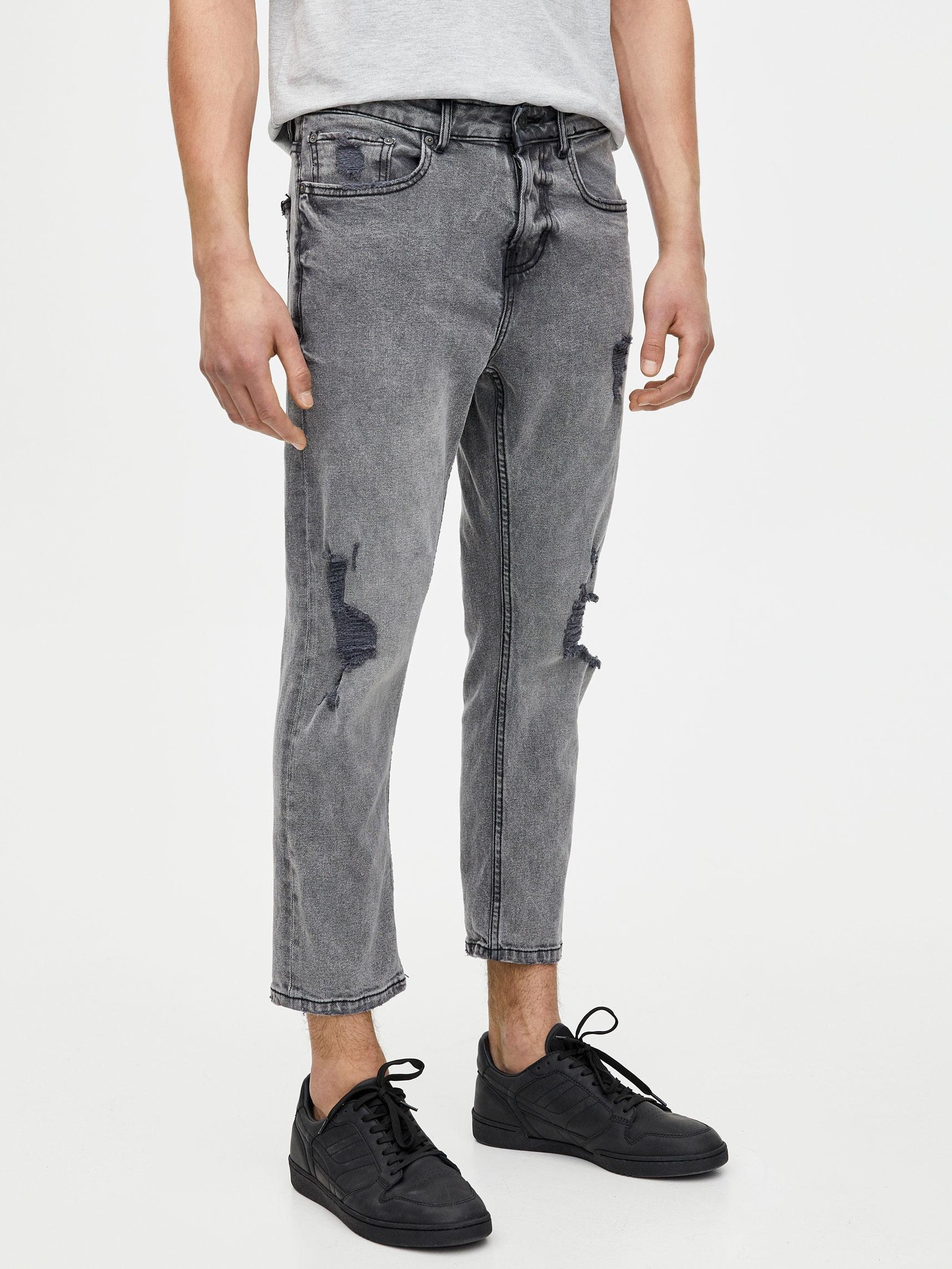 

Джинсы Pull & Bear 5689/745/833-ACXW 36 Темно-серые