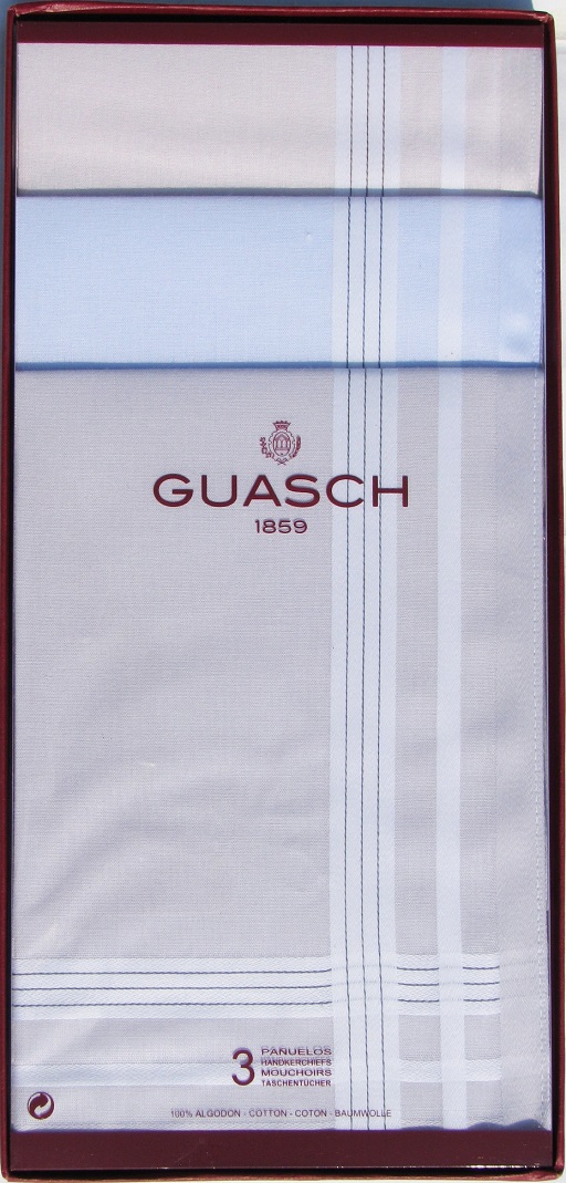 

Набор мужских носовых платков Guasch 104.95 D.19 (989)