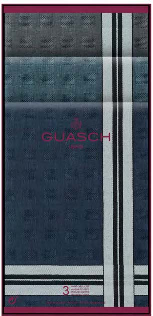

Набор мужских носовых платков Guasch 104.96 D.23 (995)