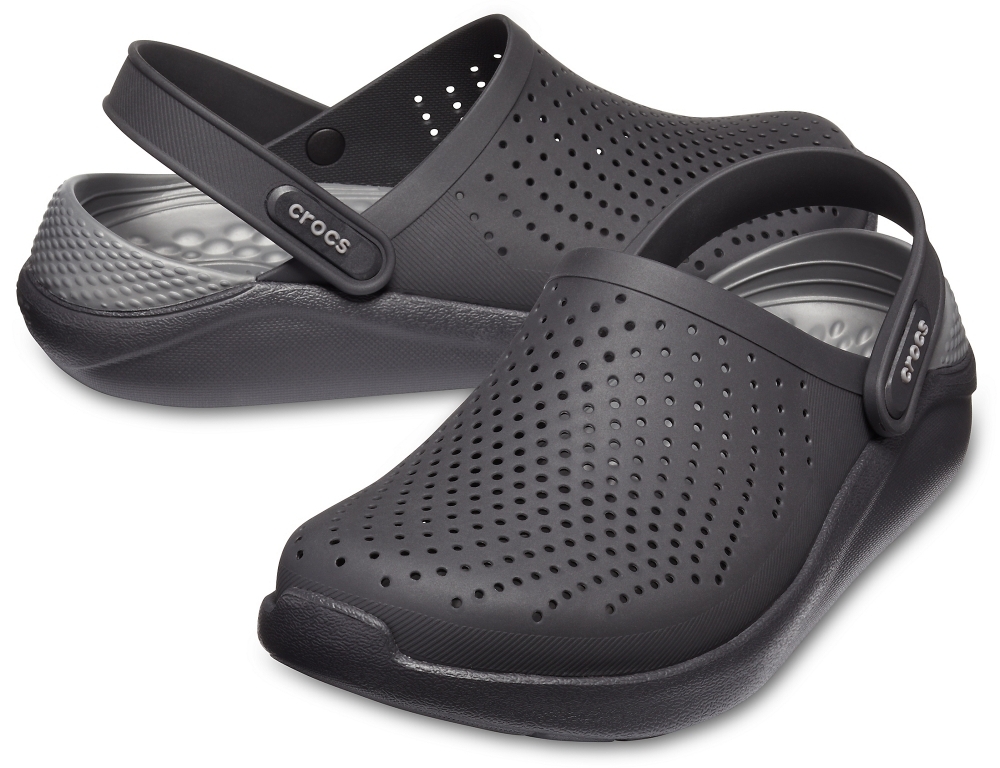 

Сабо Crocs LiteRide Clog Women’s CS - М8/W10 (40/41) длина стопы 25.9-26.7см Black Smoke Grey