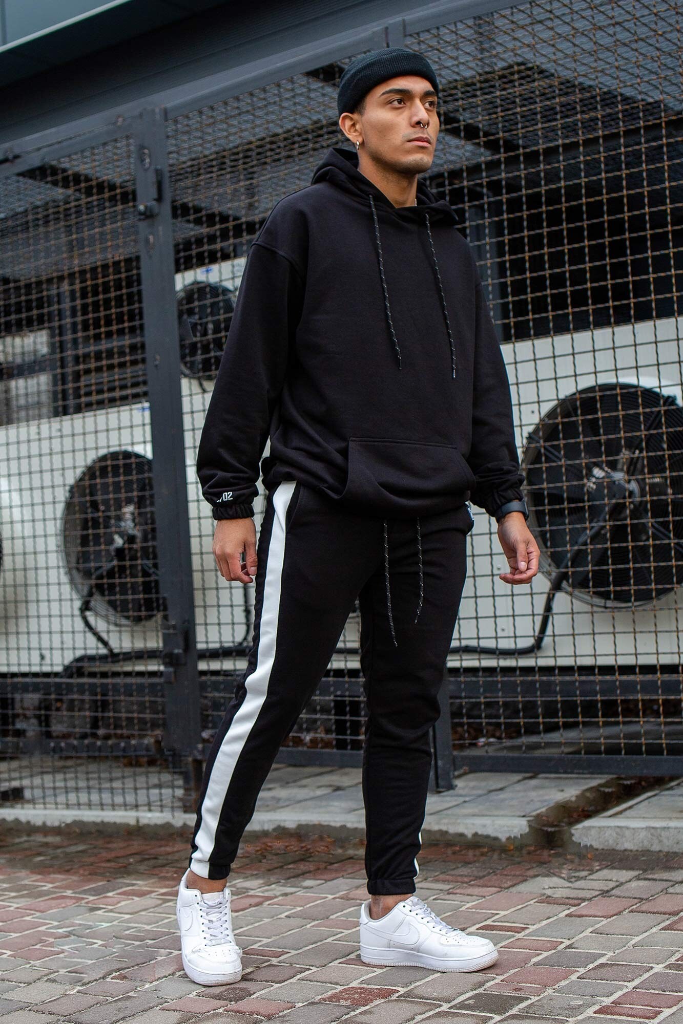 

Оверсайз Спортивний Костюм Without Lampas 21  White, Оверсайз Спортивний Костюм Without Lampas 21 S White