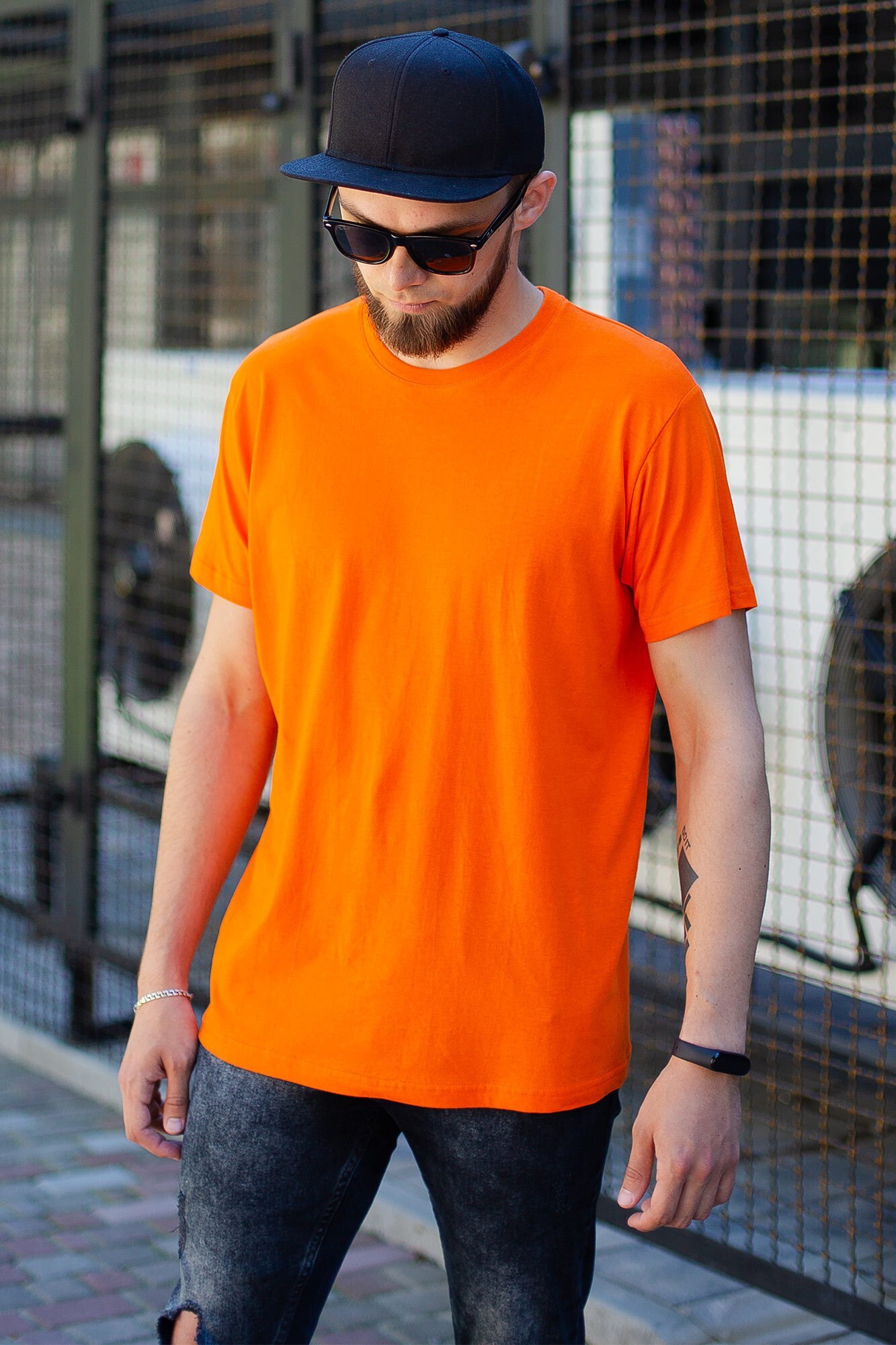 

Футболка Without Basic  Orange, Футболка Without Basic XL Orange