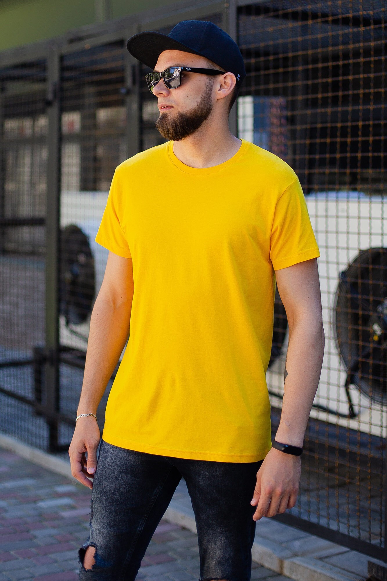 

Футболка Without Basic  Yellow, Футболка Without Basic XL Yellow