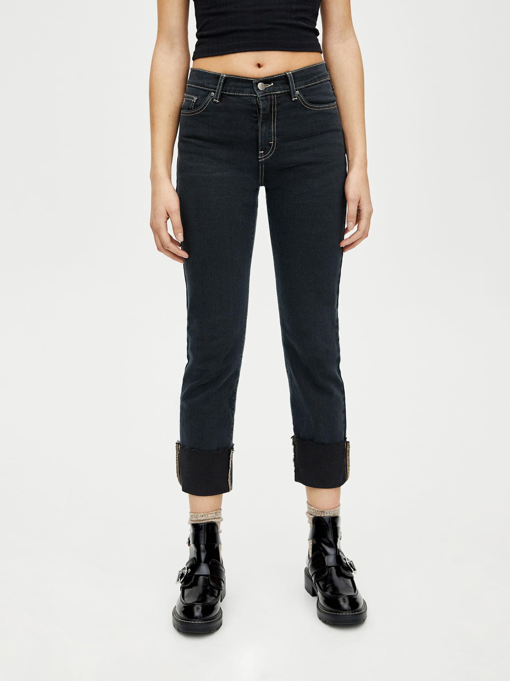 

Джинсы Pull & Bear 9687/327/800-ACXW 34 Темно-серые