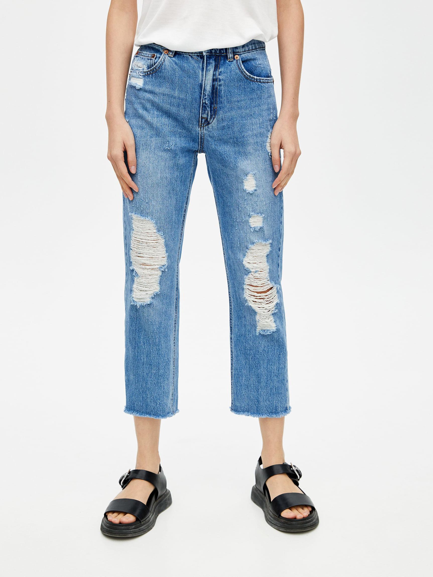 

Джинсы Pull & Bear 5687/326/400-ACWX 36 Светло-синие