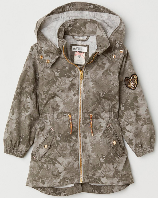

Зимняя парка H&M 9Z5652687 128 см Хаки (hm07768499683)