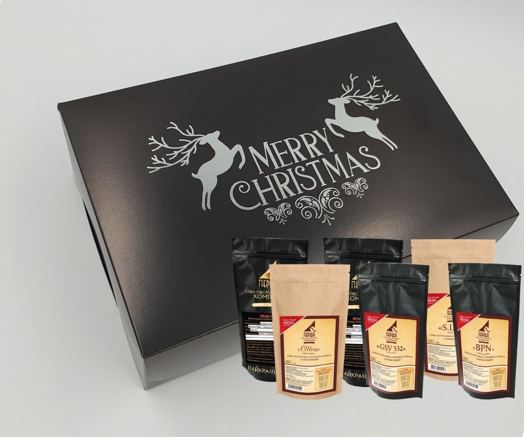

Подарочный большой набор кофе Лучший кофе мира Первая кофе-обжарочная компания
