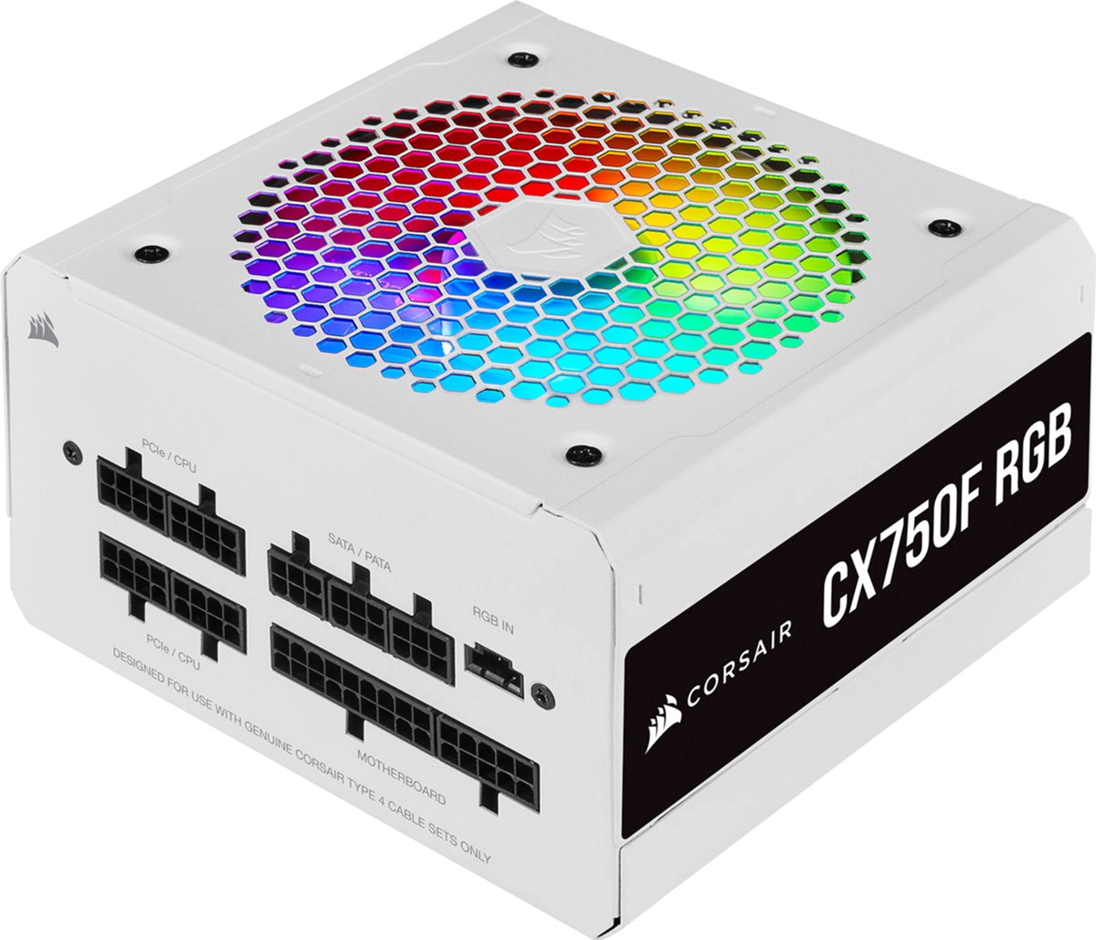 

Блок питания Corsair CX750F RGB 750W White (CP-9020227-EU)