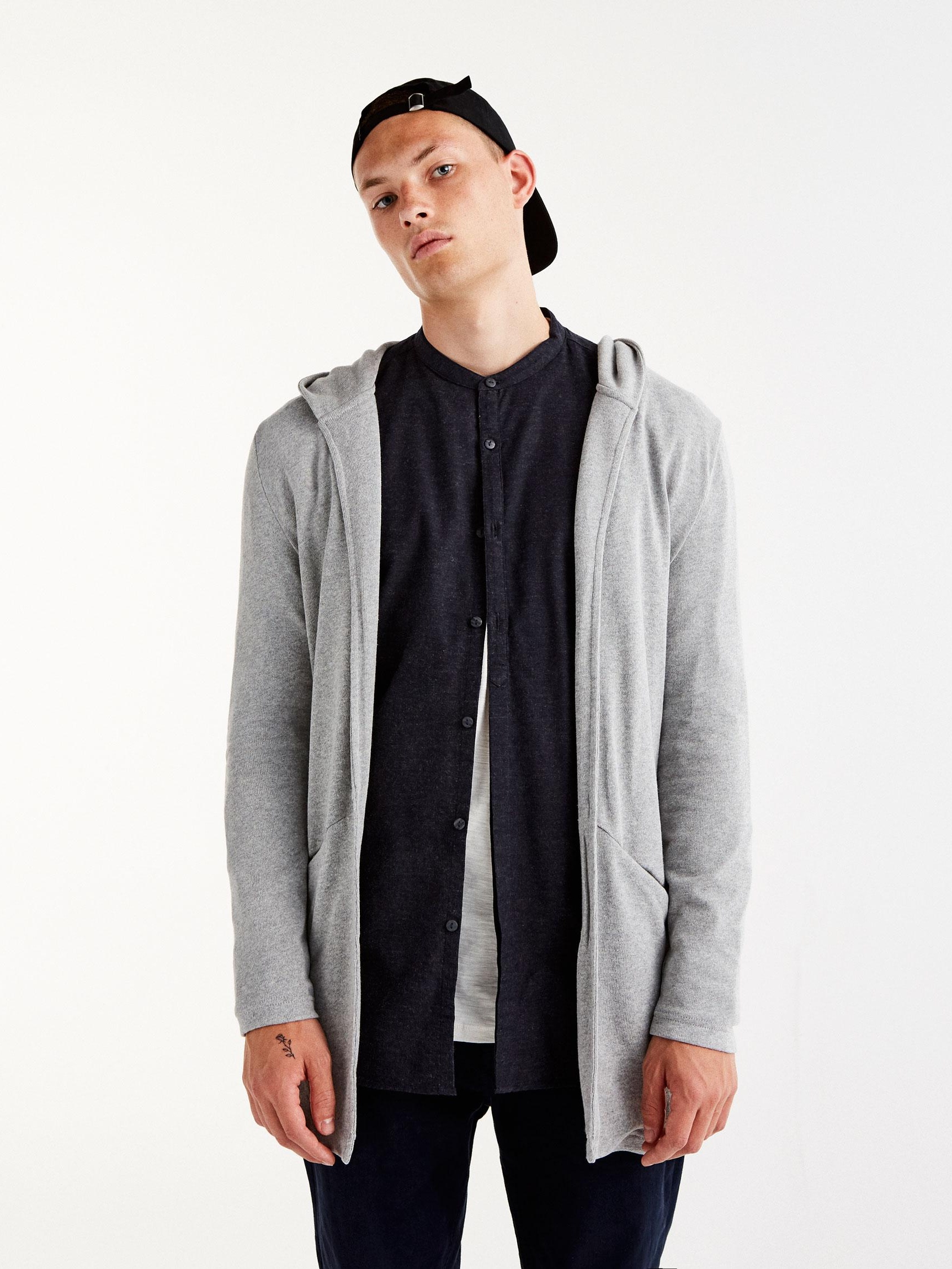 

Кардиган Pull & Bear 9583/505/827-ABKU L Серый