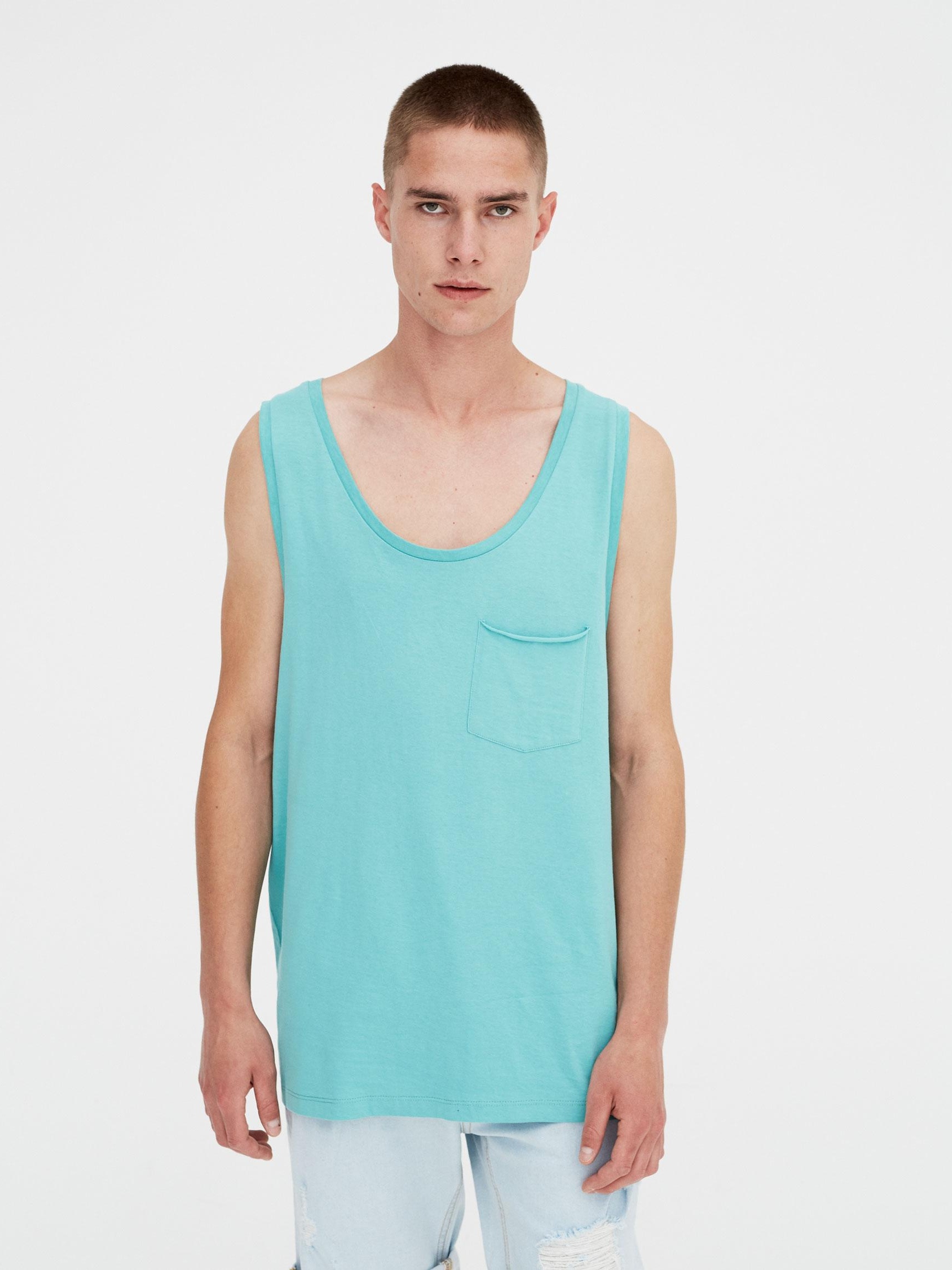 

Майка Pull & Bear 5230/579/530-ACVR L Мятная