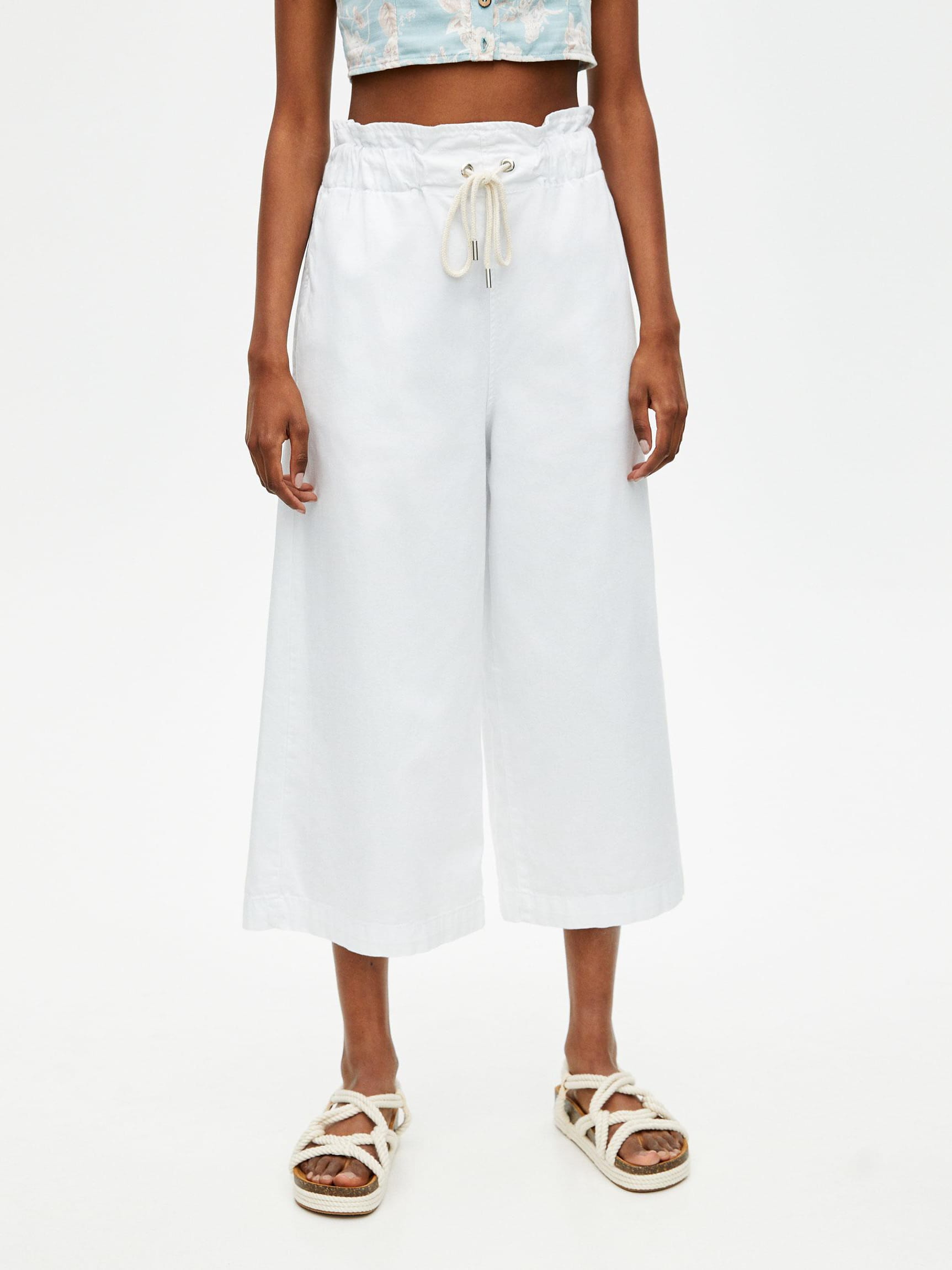 

Брюки Pull & Bear 9684/300/250-ACTS M Белые