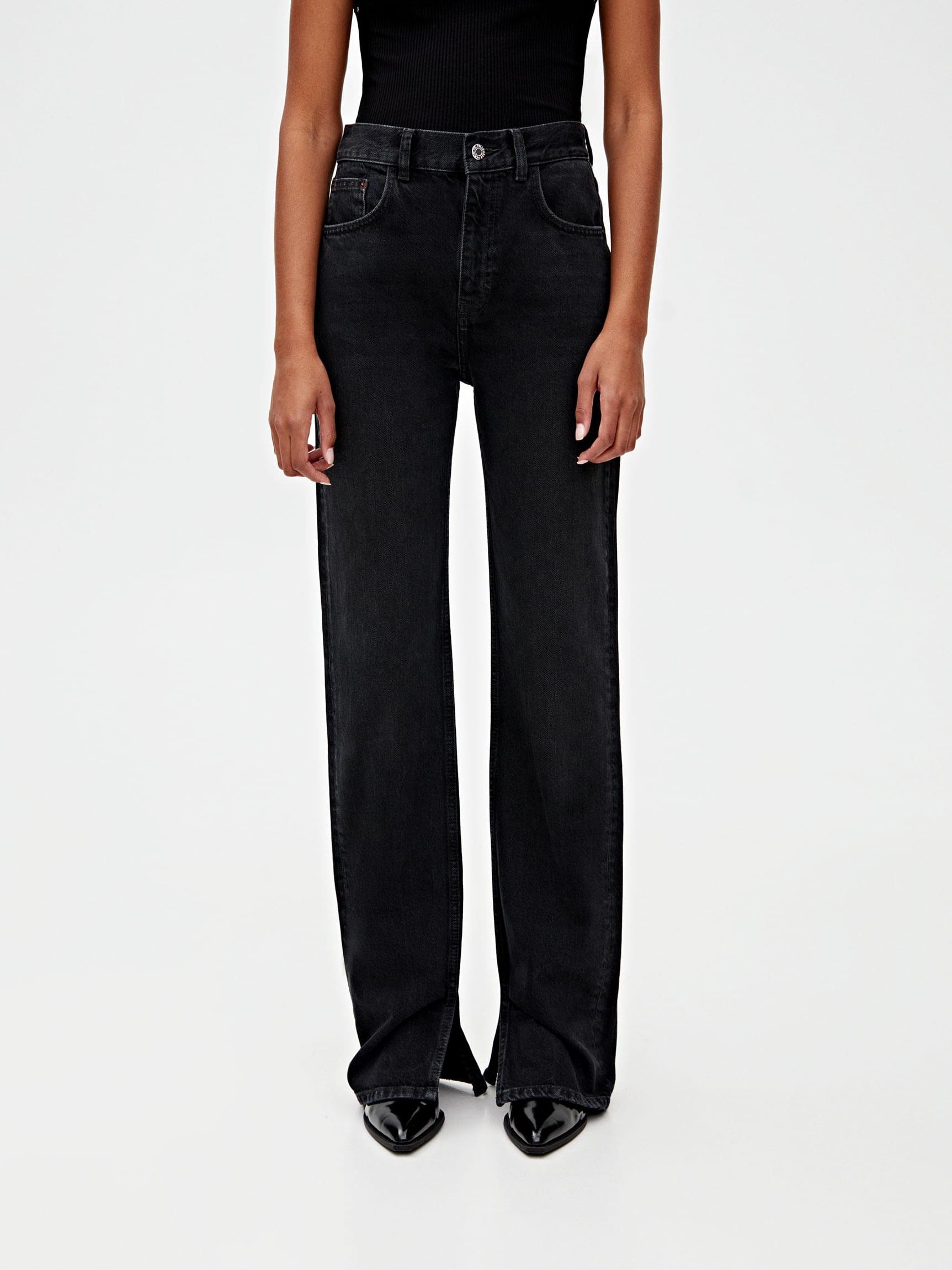 

Брюки Pull & Bear 9682/353/800-AAAD L Черные