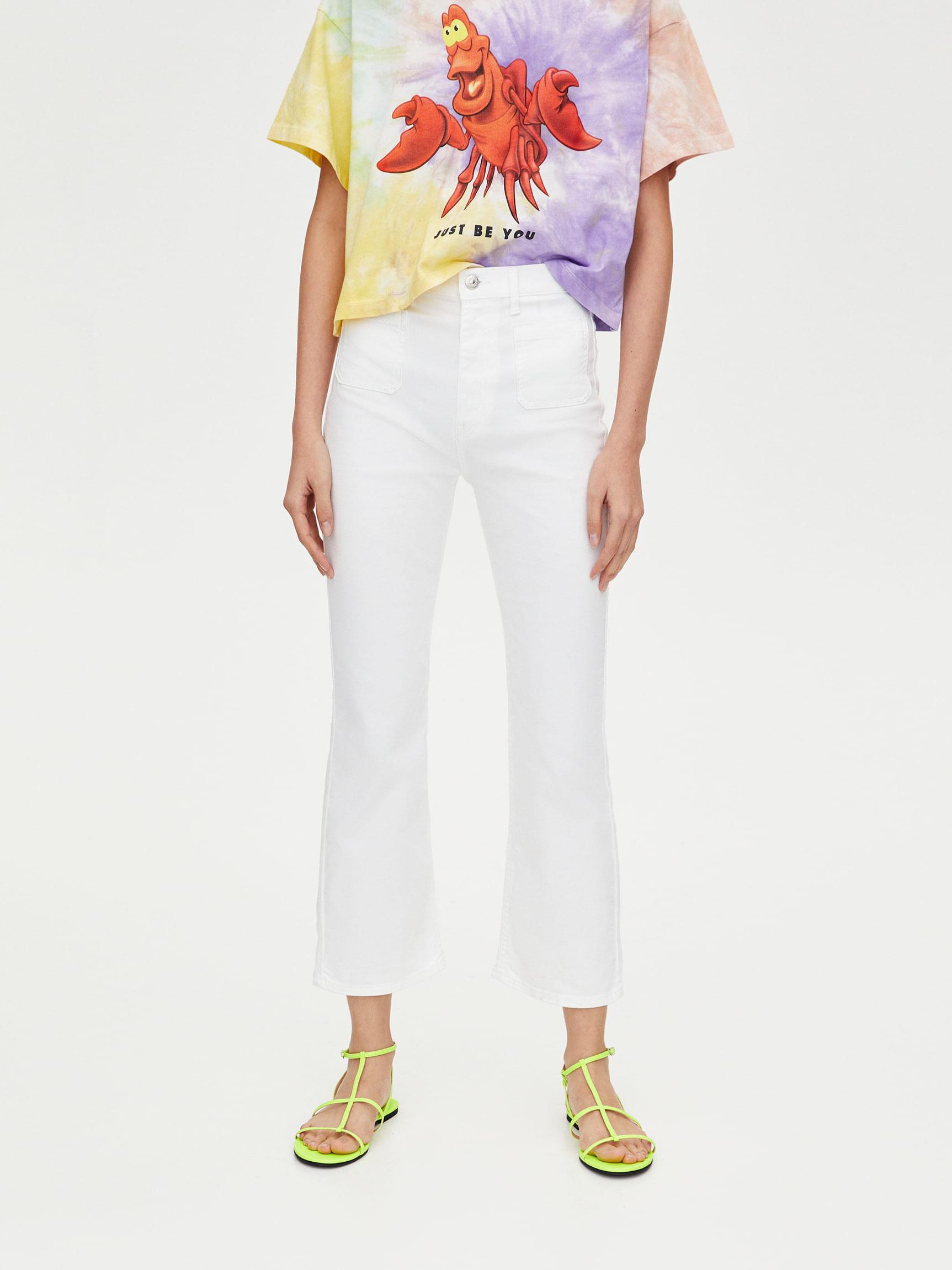 

Брюки Pull & Bear 9671/309/250-ACTS 42 Белые