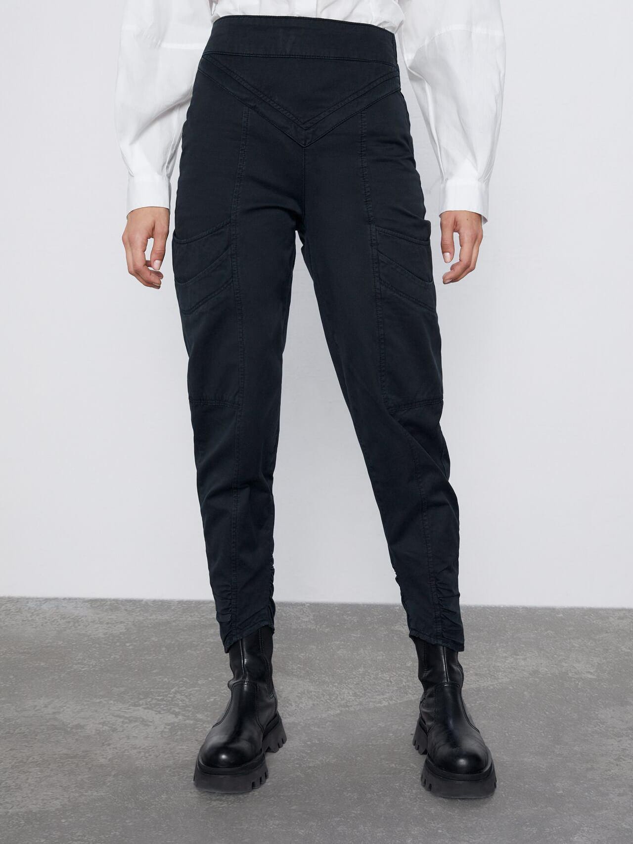 

Брюки Zara 9632/252/800-AAZJ 34 Светло-черные